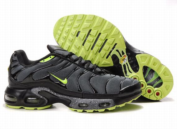 New Men'S Nike Air Max Tn Black/Greenyellow